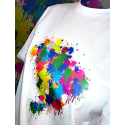 T-Shirt "Splash Karte Brasilien"
