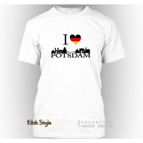 T-Shirt "Ich liebe Potsdam" T-Shirt "Ich liebe Potsdam"