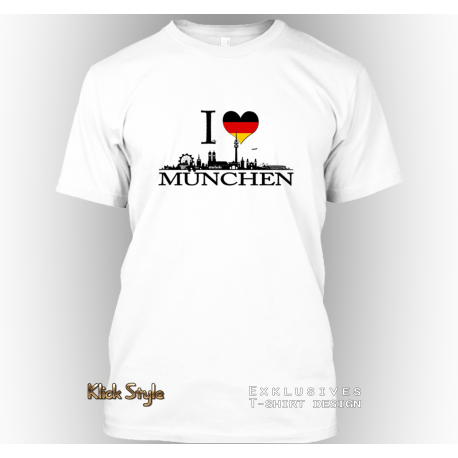 T-Shirt "Ich liebe München" T-Shirt "Ich liebe München"