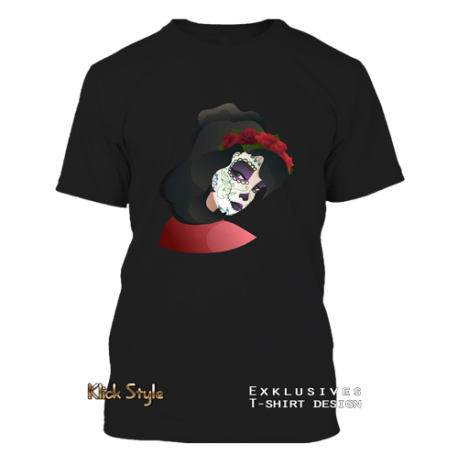 T-Shirt "La Catrina" (Schwarz) T-Shirt "La Catrina" (Schwarz)