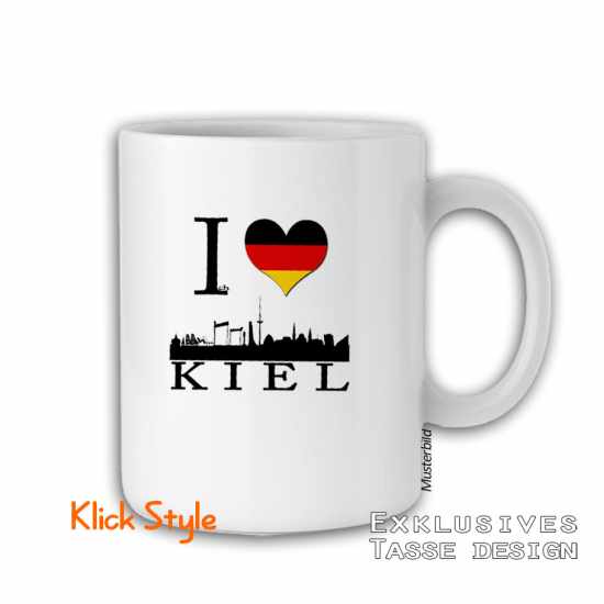 Tasse "Ich liebe Kiel"