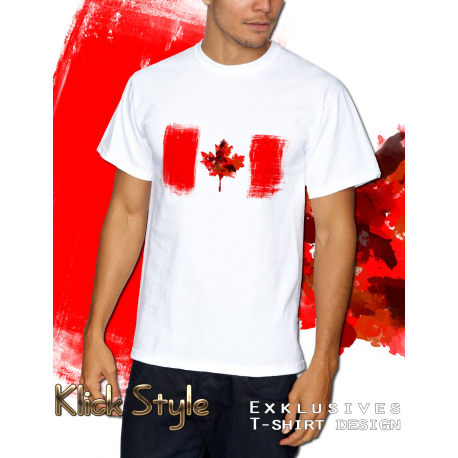 T-Shirt "Splash-Flag Brasilien"