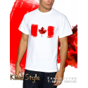 T-Shirt "Splash-Flag Brasilien"