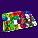 Mousepad "Kinder Design" mit nachgearbeiteter Kinder-Kunst